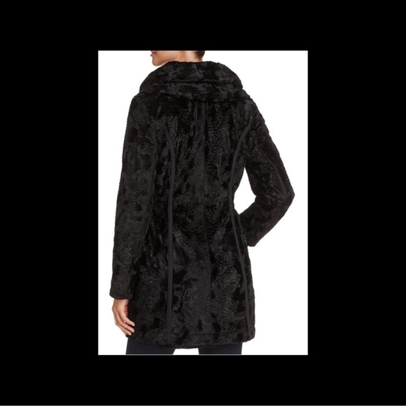 Laundry by shelli Segal Women Reversible faux fur coat - Picture 4 of 5